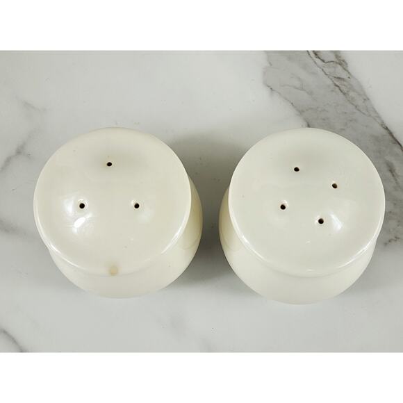 Pfaltzgraff Salt & Pepper Shakers Juniper 3" Stoneware 90's Green Mauve Vintage - Picture 9 of 13